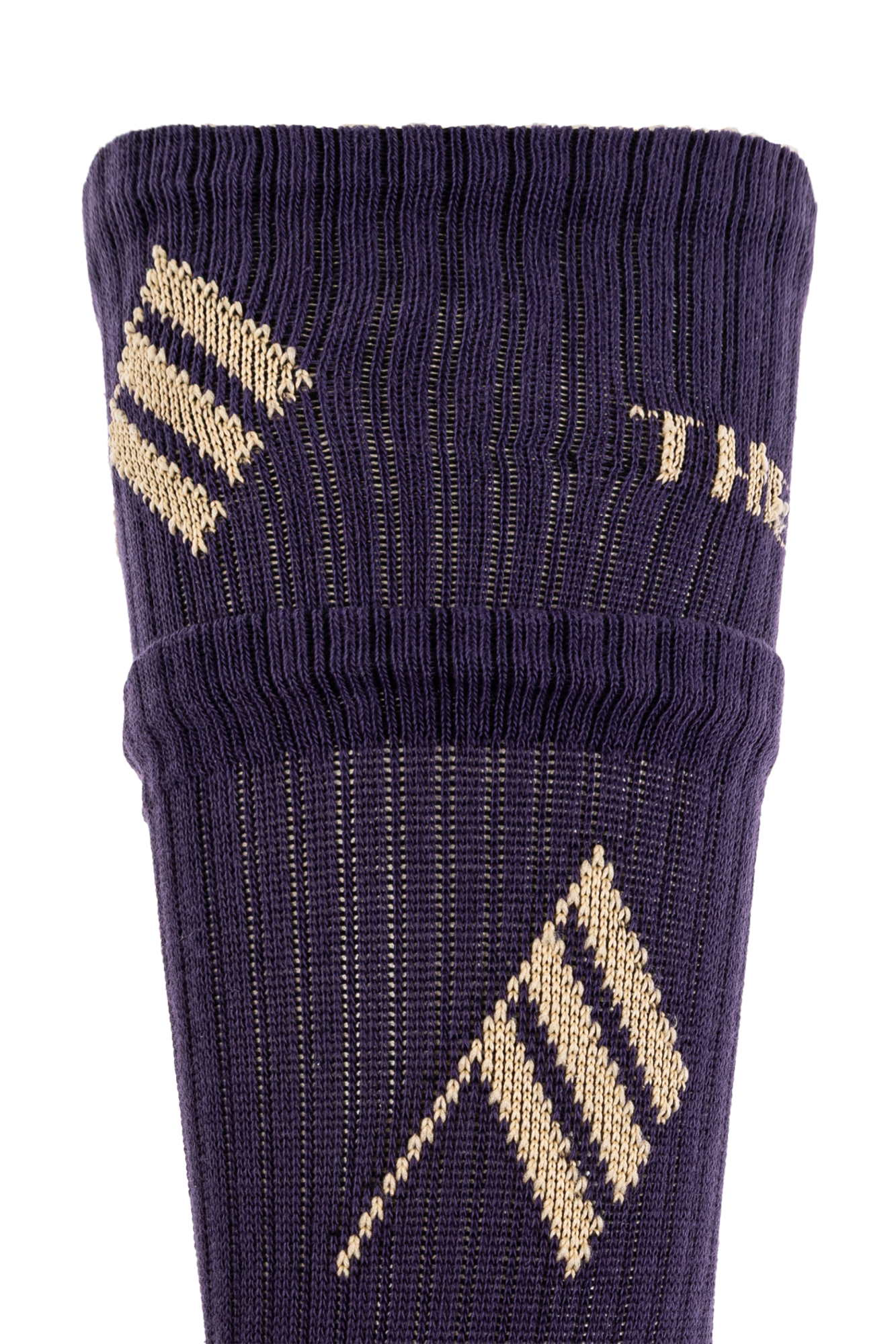 タイツ・ソックス THE ATTICO Logo socks The Attico Logo knee-high socks with ribbed cuffs | The